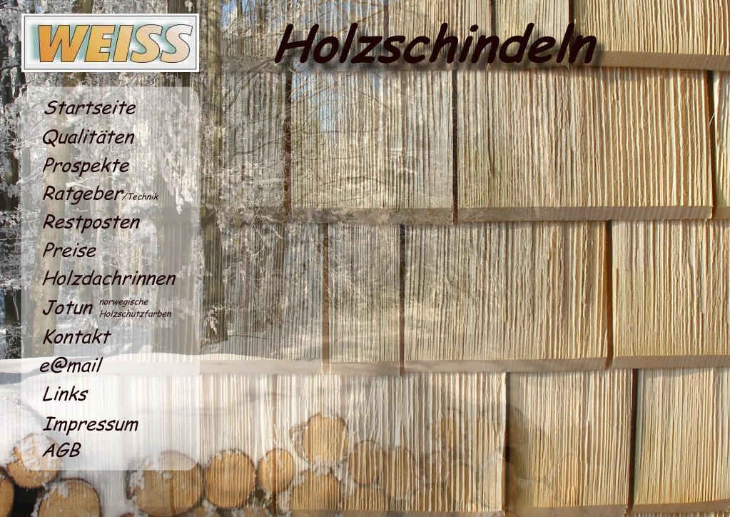 Hintergrundbild:  traditionell gespaltene Fichtenschindeln